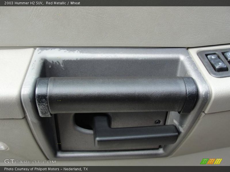 Red Metallic / Wheat 2003 Hummer H2 SUV