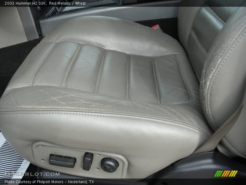 Red Metallic / Wheat 2003 Hummer H2 SUV