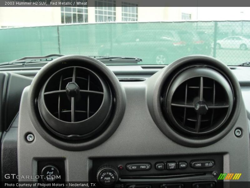 Red Metallic / Wheat 2003 Hummer H2 SUV