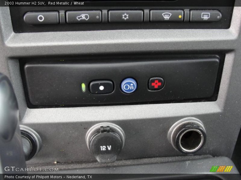 Red Metallic / Wheat 2003 Hummer H2 SUV