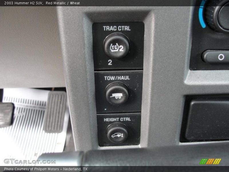 Red Metallic / Wheat 2003 Hummer H2 SUV