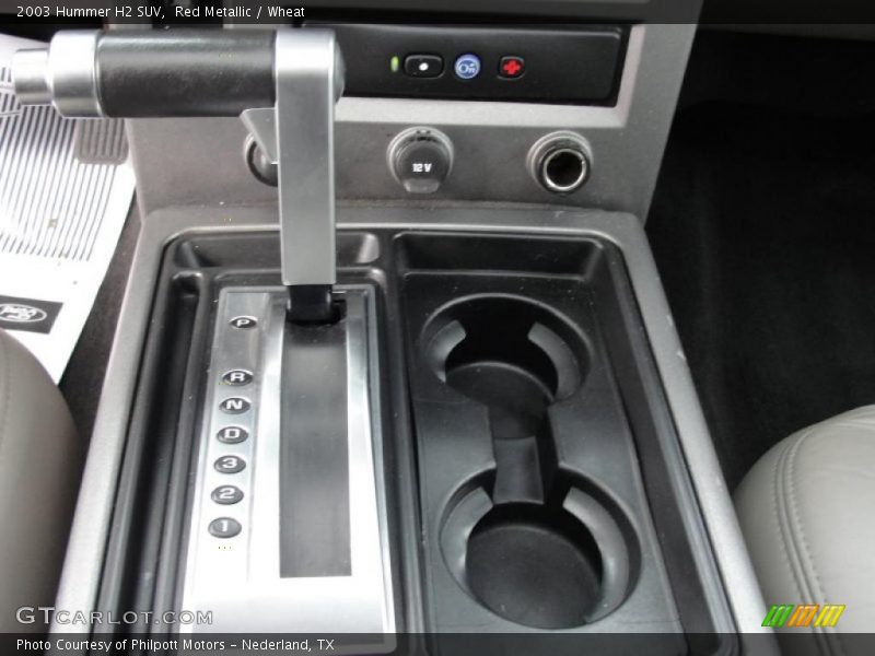 Red Metallic / Wheat 2003 Hummer H2 SUV
