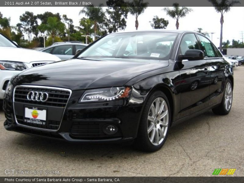Front 3/4 View of 2011 A4 2.0T Sedan