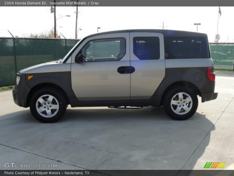 Shoreline Mist Metallic / Gray 2004 Honda Element EX