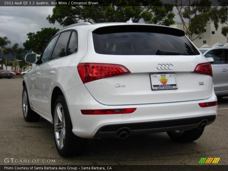 Ibis White / Cinnamon Brown 2011 Audi Q5 3.2 quattro