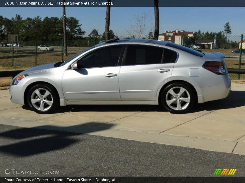 Radiant Silver Metallic / Charcoal 2008 Nissan Altima 3.5 SE