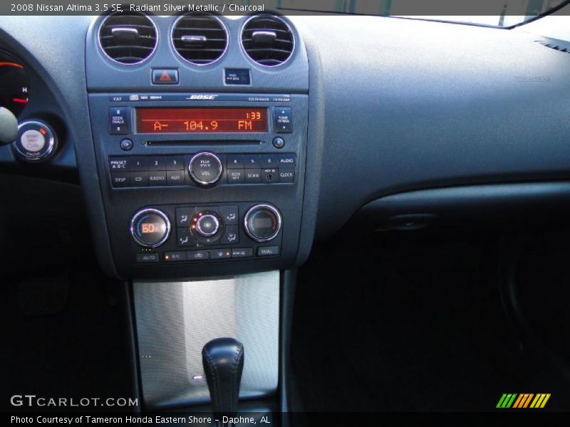 Radiant Silver Metallic / Charcoal 2008 Nissan Altima 3.5 SE