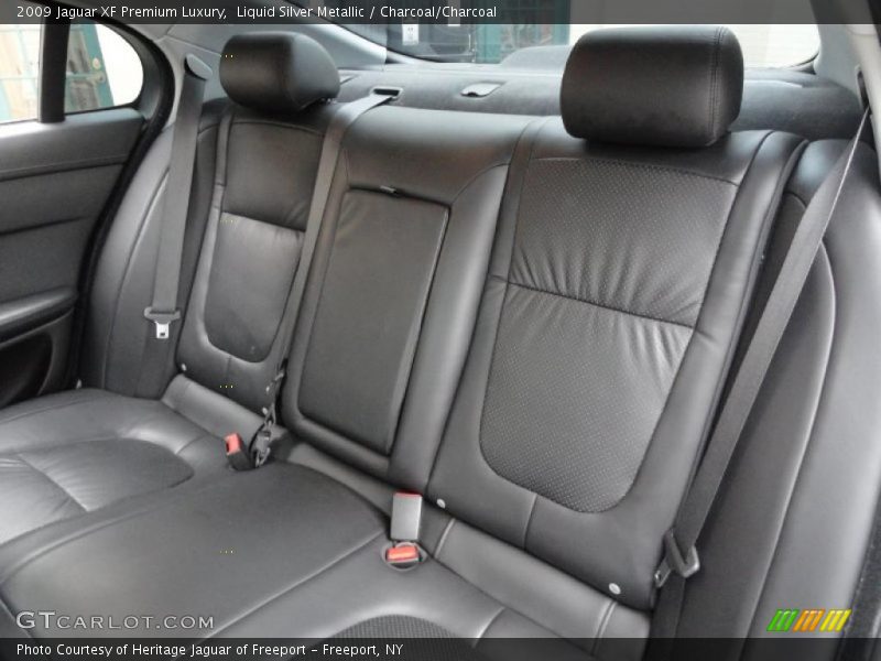 Liquid Silver Metallic / Charcoal/Charcoal 2009 Jaguar XF Premium Luxury