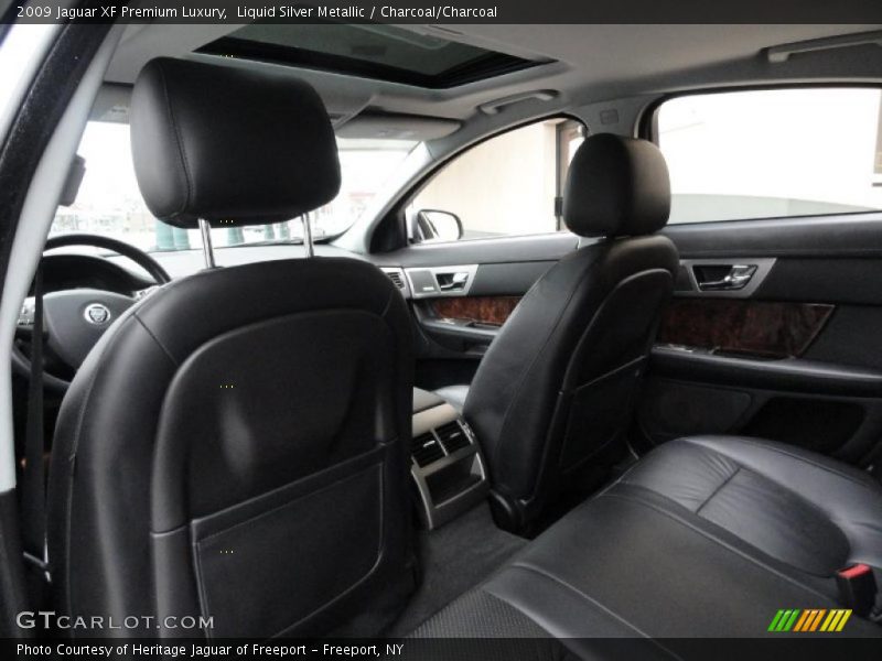 Liquid Silver Metallic / Charcoal/Charcoal 2009 Jaguar XF Premium Luxury