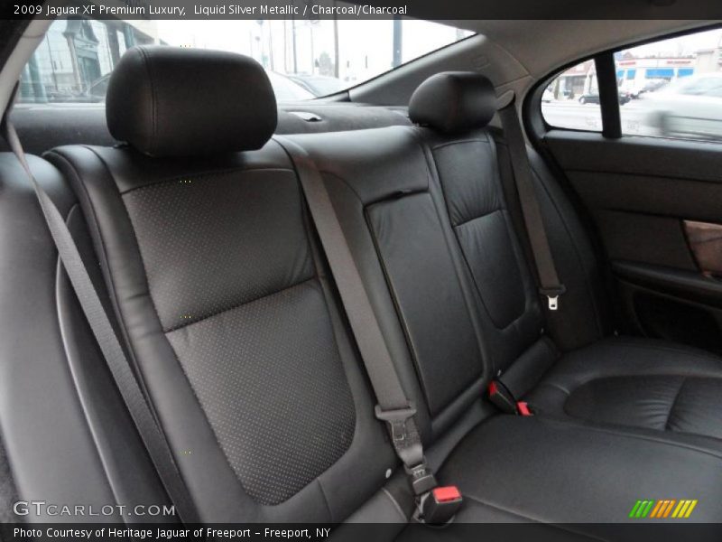 Liquid Silver Metallic / Charcoal/Charcoal 2009 Jaguar XF Premium Luxury