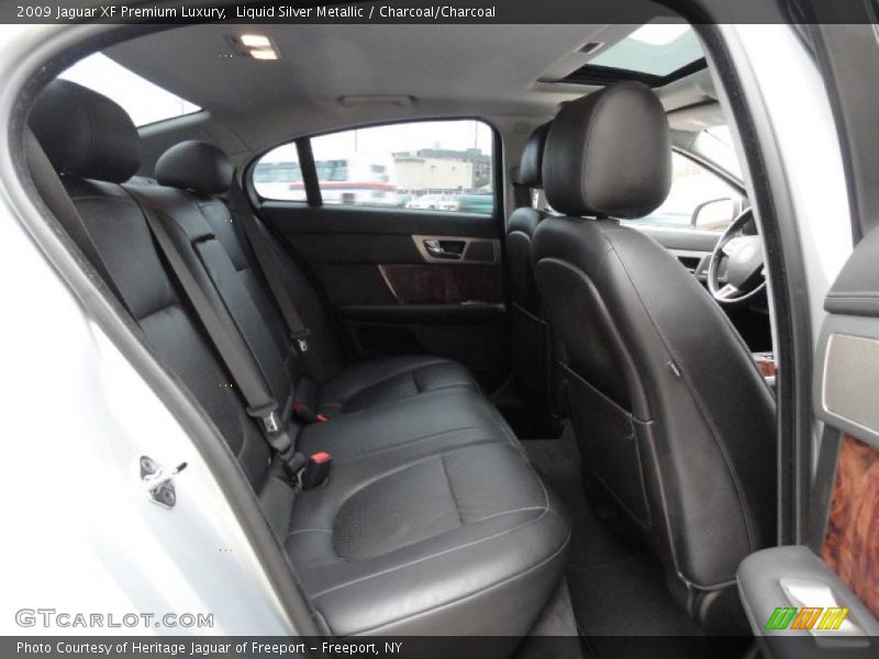 Liquid Silver Metallic / Charcoal/Charcoal 2009 Jaguar XF Premium Luxury