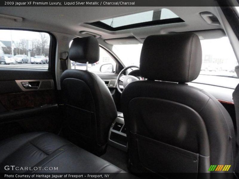 Liquid Silver Metallic / Charcoal/Charcoal 2009 Jaguar XF Premium Luxury