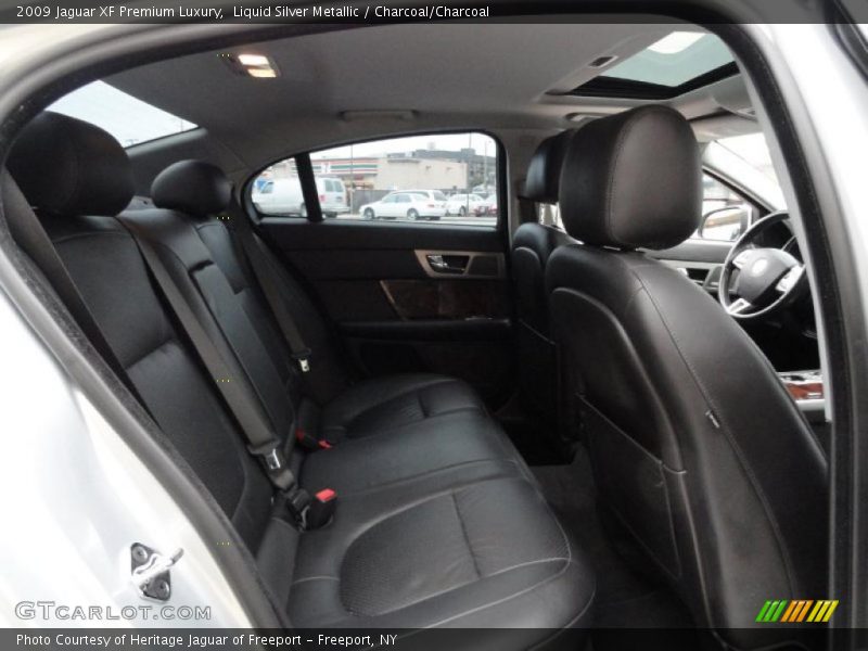 Liquid Silver Metallic / Charcoal/Charcoal 2009 Jaguar XF Premium Luxury