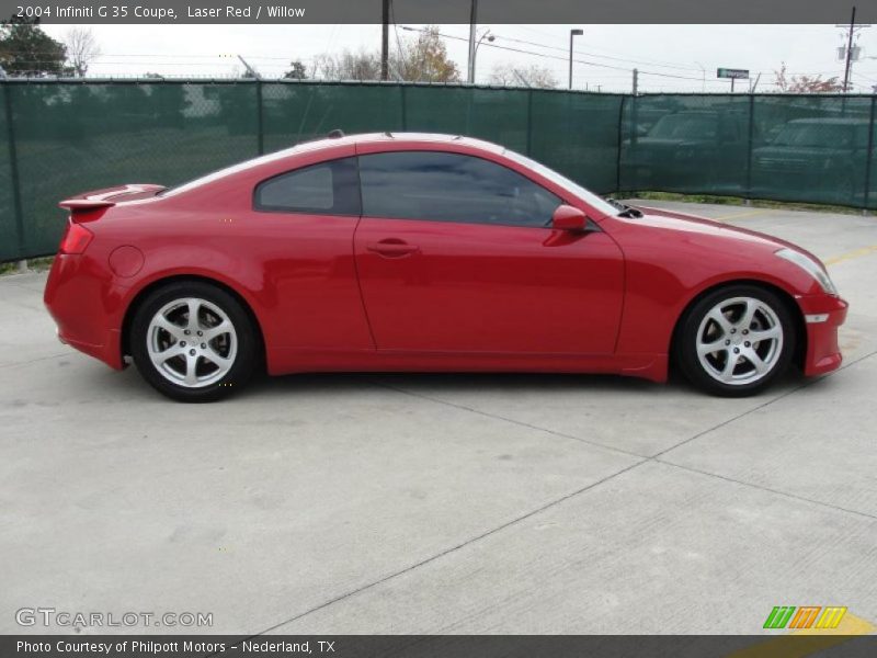 Laser Red / Willow 2004 Infiniti G 35 Coupe