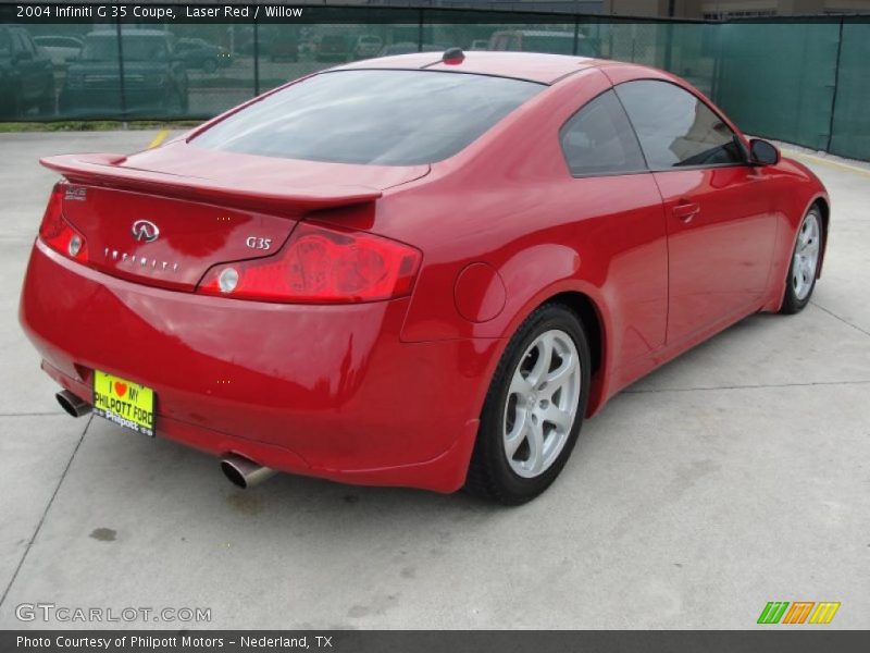 Laser Red / Willow 2004 Infiniti G 35 Coupe