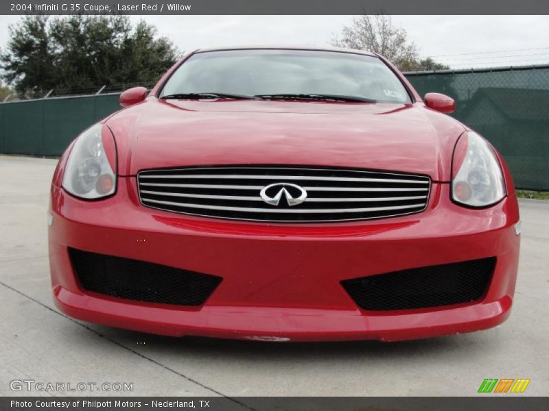 Laser Red / Willow 2004 Infiniti G 35 Coupe