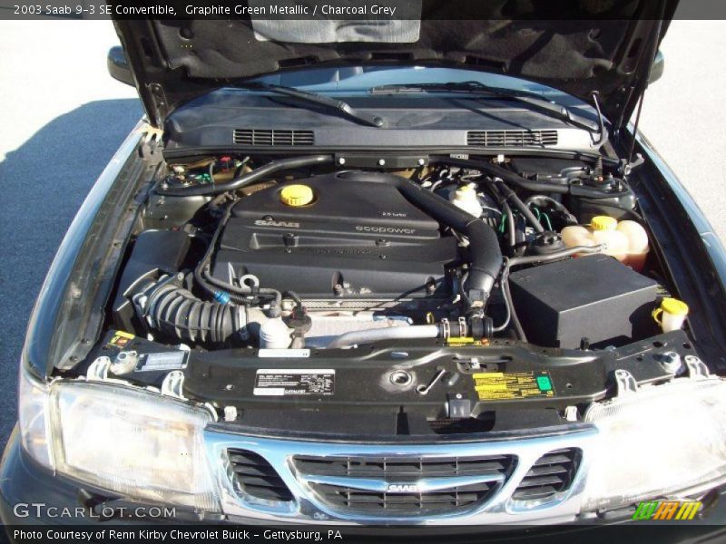  2003 9-3 SE Convertible Engine - 2.0 Liter Turbocharged DOHC 16-Valve 4 Cylinder