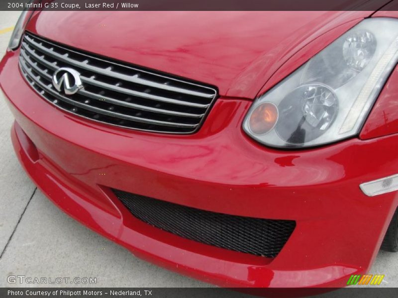 Laser Red / Willow 2004 Infiniti G 35 Coupe