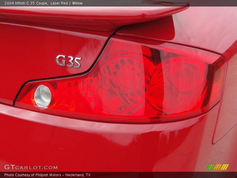 Laser Red / Willow 2004 Infiniti G 35 Coupe