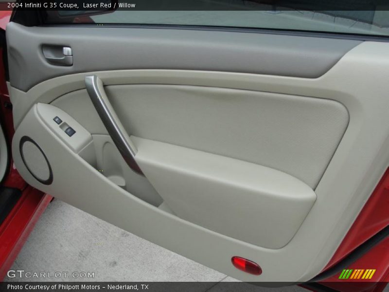 Laser Red / Willow 2004 Infiniti G 35 Coupe