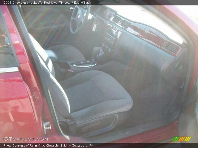 Red Jewel Tintcoat / Ebony Black 2008 Chevrolet Impala LT