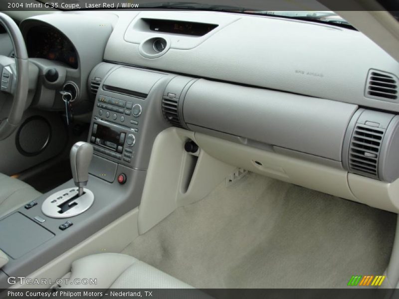 Laser Red / Willow 2004 Infiniti G 35 Coupe