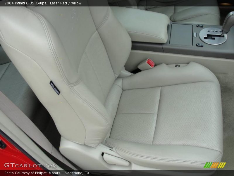 Laser Red / Willow 2004 Infiniti G 35 Coupe