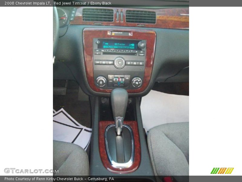 Red Jewel Tintcoat / Ebony Black 2008 Chevrolet Impala LT