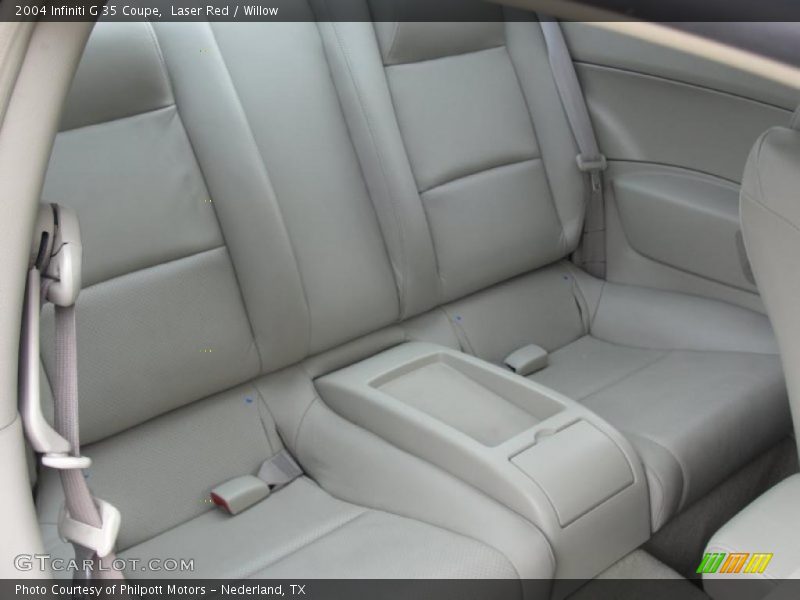 Laser Red / Willow 2004 Infiniti G 35 Coupe
