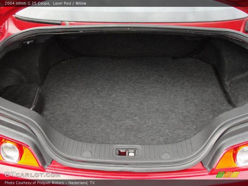 Laser Red / Willow 2004 Infiniti G 35 Coupe