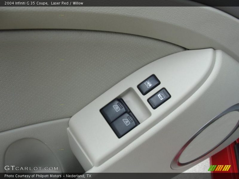 Laser Red / Willow 2004 Infiniti G 35 Coupe