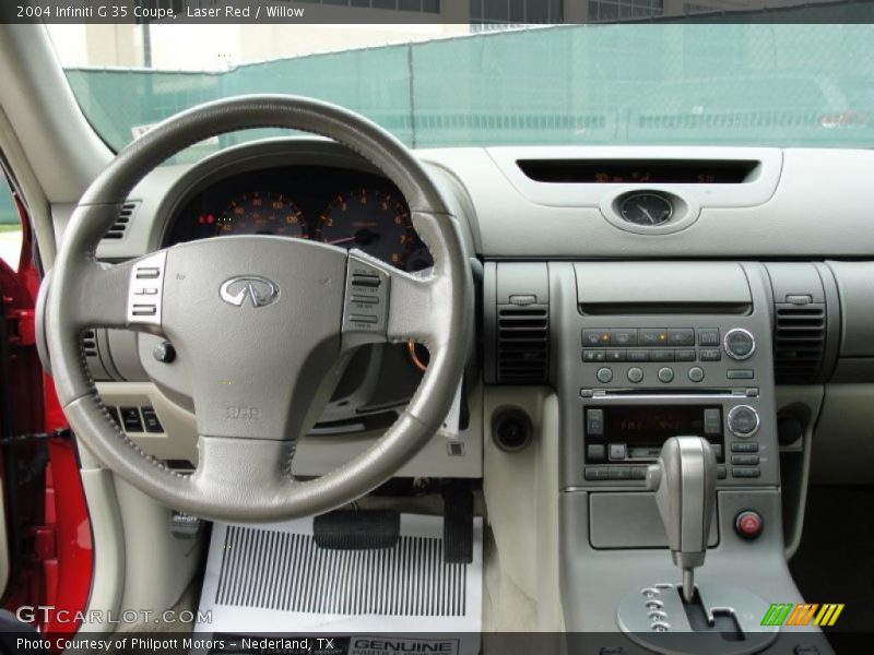 Laser Red / Willow 2004 Infiniti G 35 Coupe