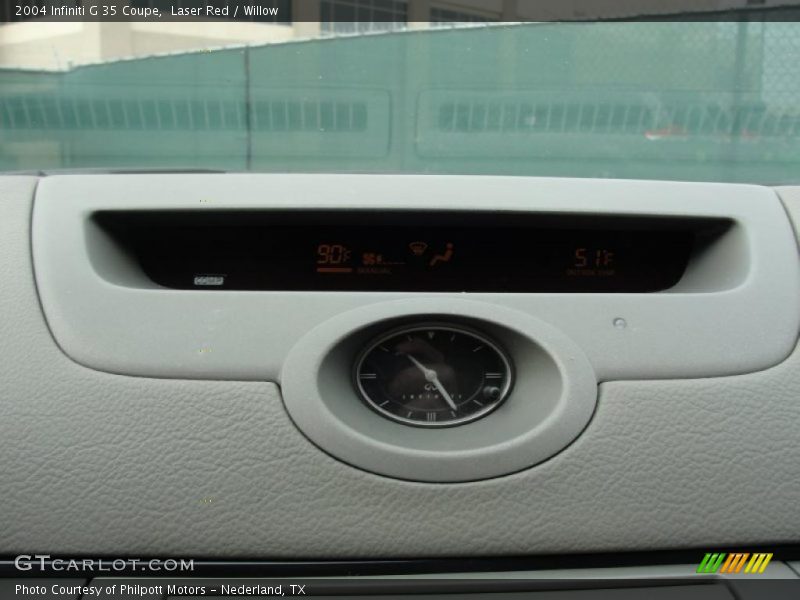 Laser Red / Willow 2004 Infiniti G 35 Coupe