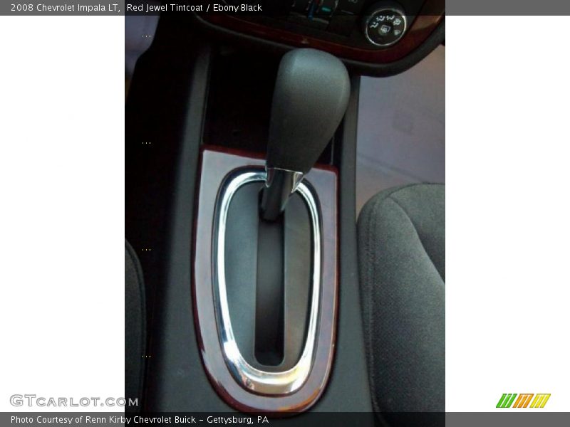 Red Jewel Tintcoat / Ebony Black 2008 Chevrolet Impala LT