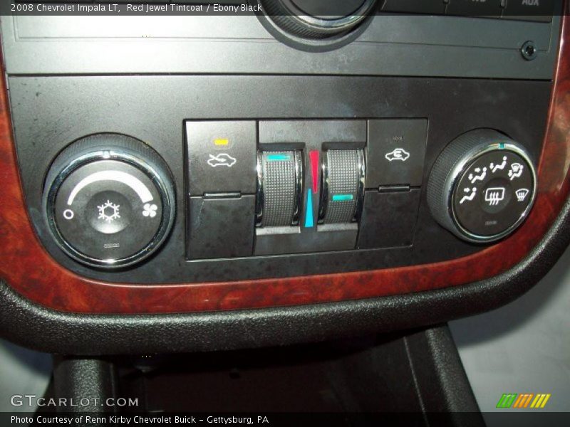 Red Jewel Tintcoat / Ebony Black 2008 Chevrolet Impala LT