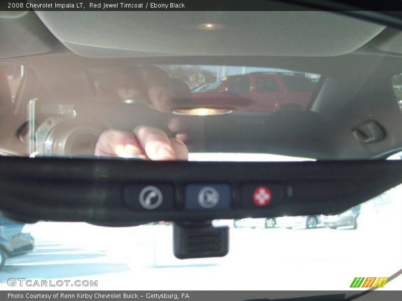 Red Jewel Tintcoat / Ebony Black 2008 Chevrolet Impala LT