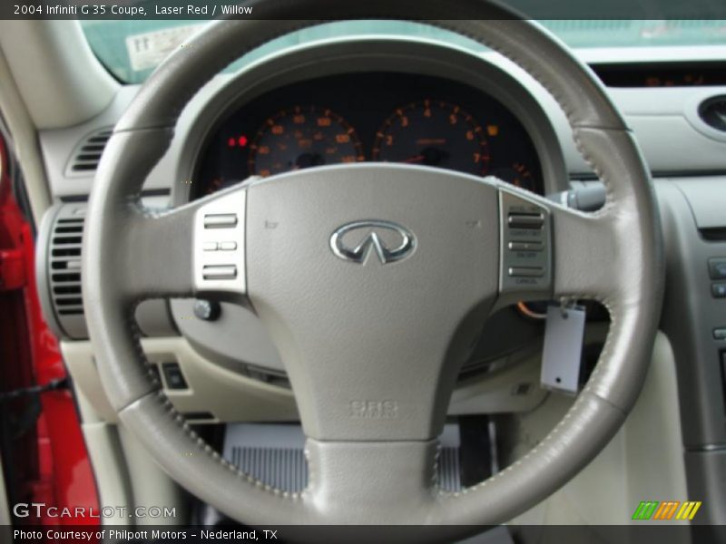 Laser Red / Willow 2004 Infiniti G 35 Coupe