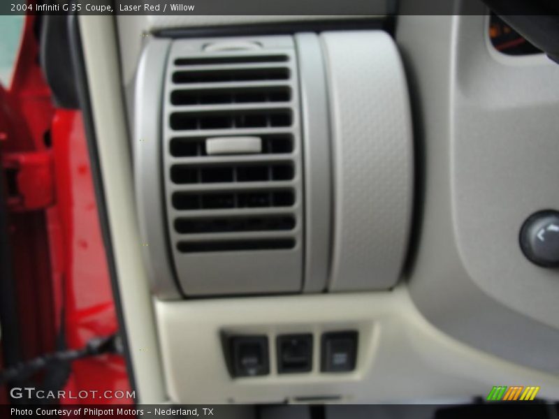 Laser Red / Willow 2004 Infiniti G 35 Coupe