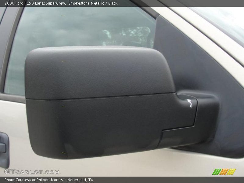 Smokestone Metallic / Black 2006 Ford F150 Lariat SuperCrew