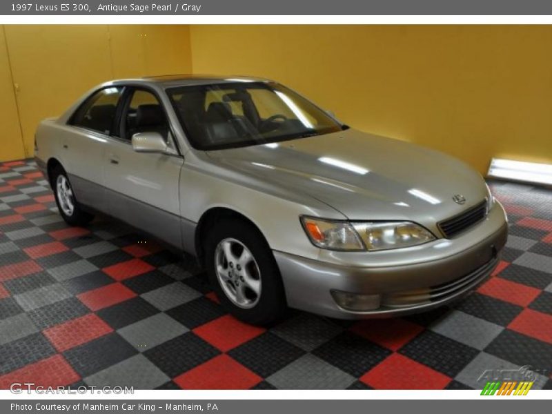 Antique Sage Pearl / Gray 1997 Lexus ES 300