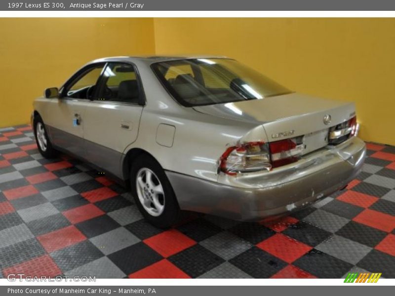 Antique Sage Pearl / Gray 1997 Lexus ES 300