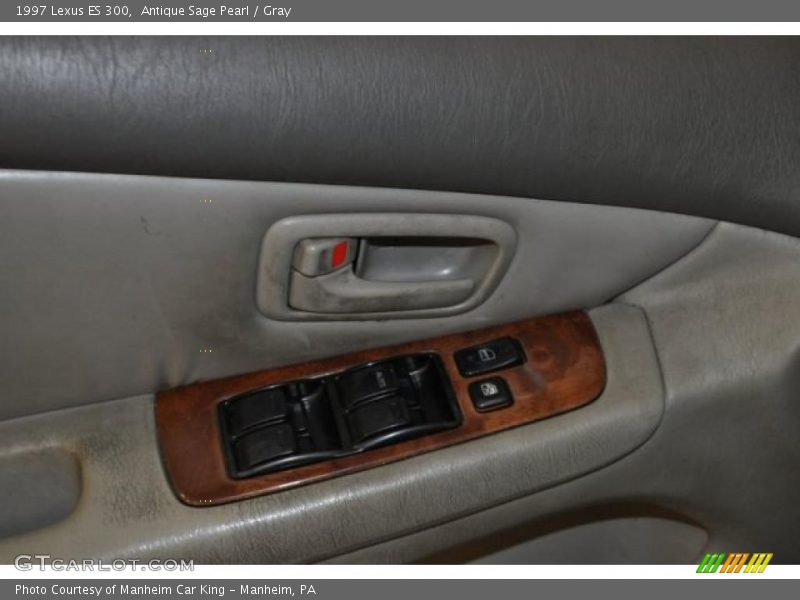Antique Sage Pearl / Gray 1997 Lexus ES 300