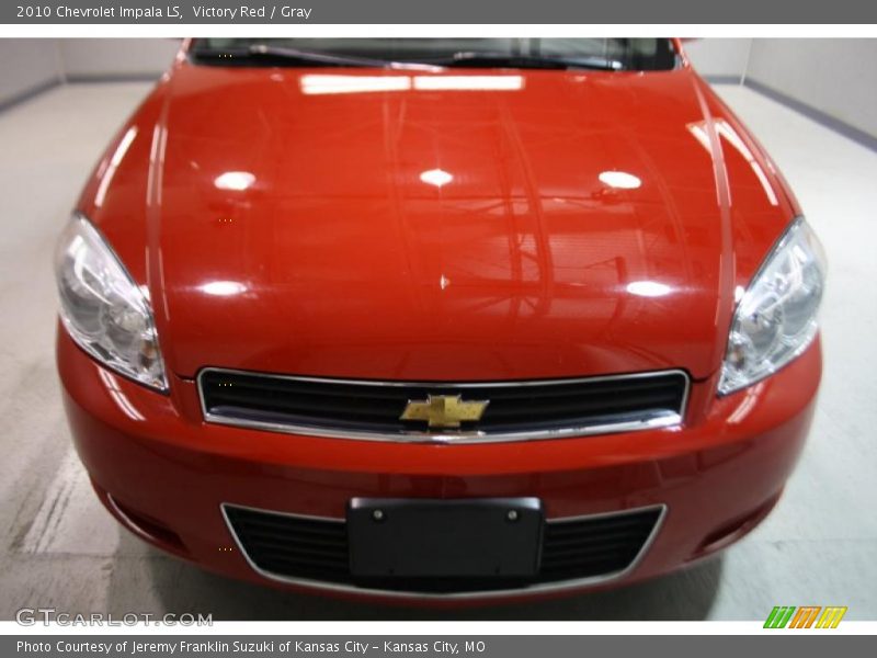 Victory Red / Gray 2010 Chevrolet Impala LS