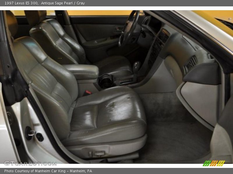 Antique Sage Pearl / Gray 1997 Lexus ES 300