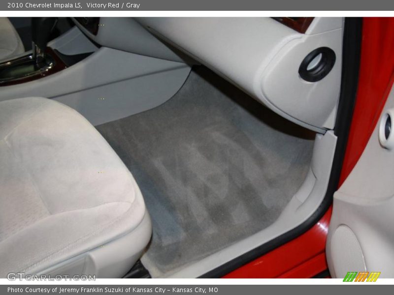 Victory Red / Gray 2010 Chevrolet Impala LS