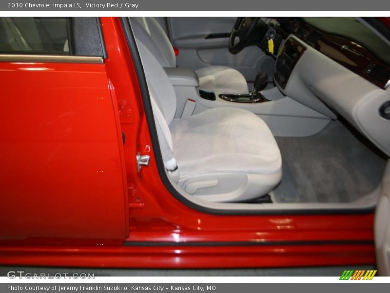 Victory Red / Gray 2010 Chevrolet Impala LS
