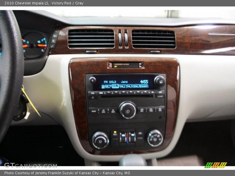 Victory Red / Gray 2010 Chevrolet Impala LS