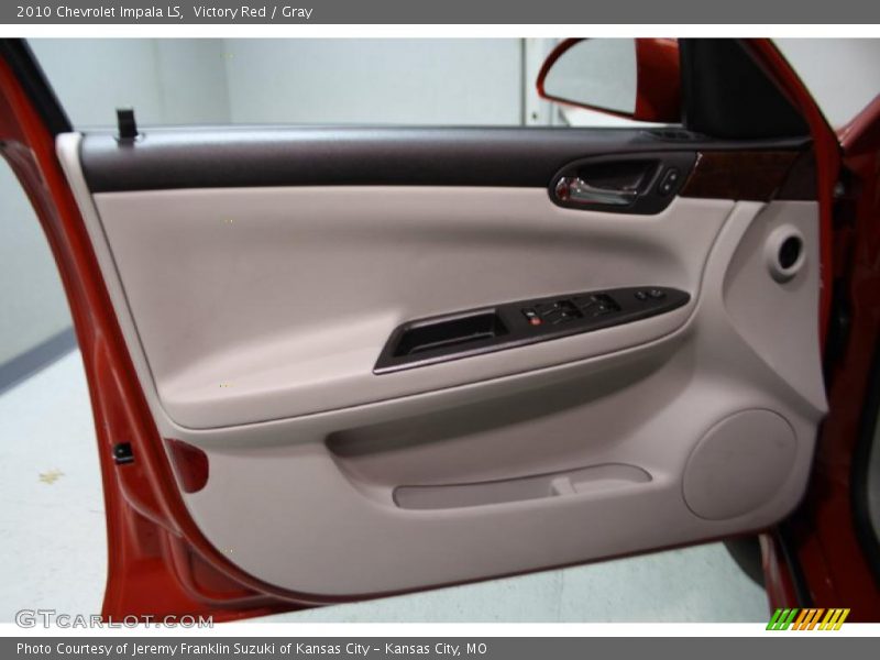 Victory Red / Gray 2010 Chevrolet Impala LS