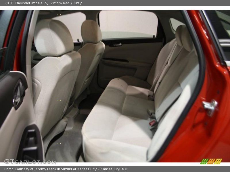 Victory Red / Gray 2010 Chevrolet Impala LS