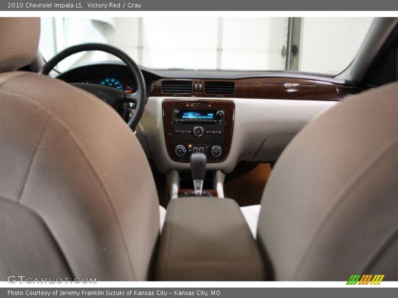 Victory Red / Gray 2010 Chevrolet Impala LS